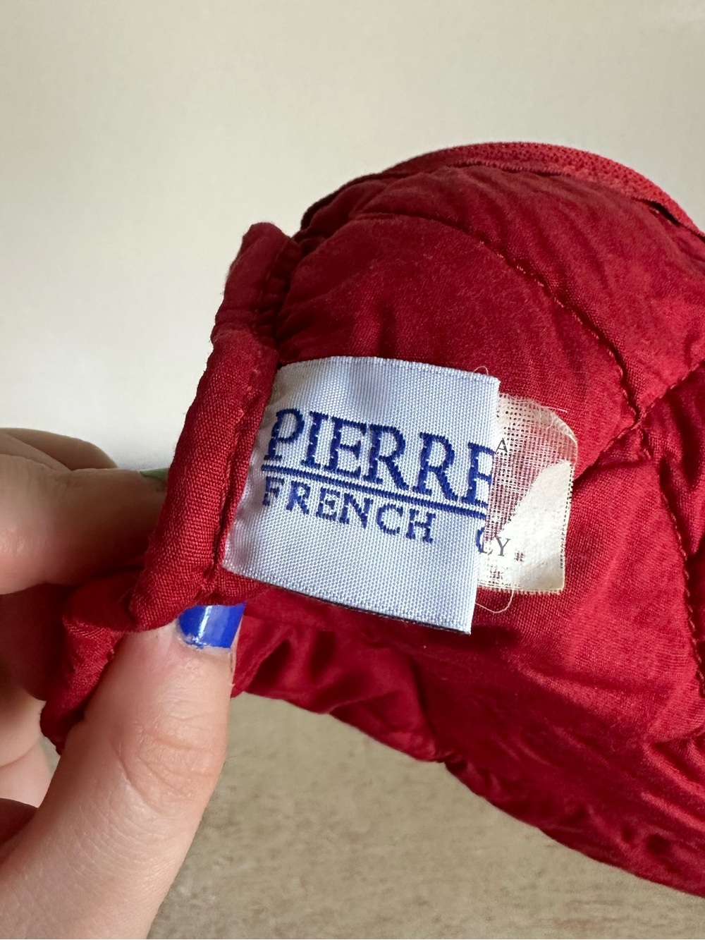 Pierre Deux French Country Quilted Zip Pouch - Picture 5 of 14